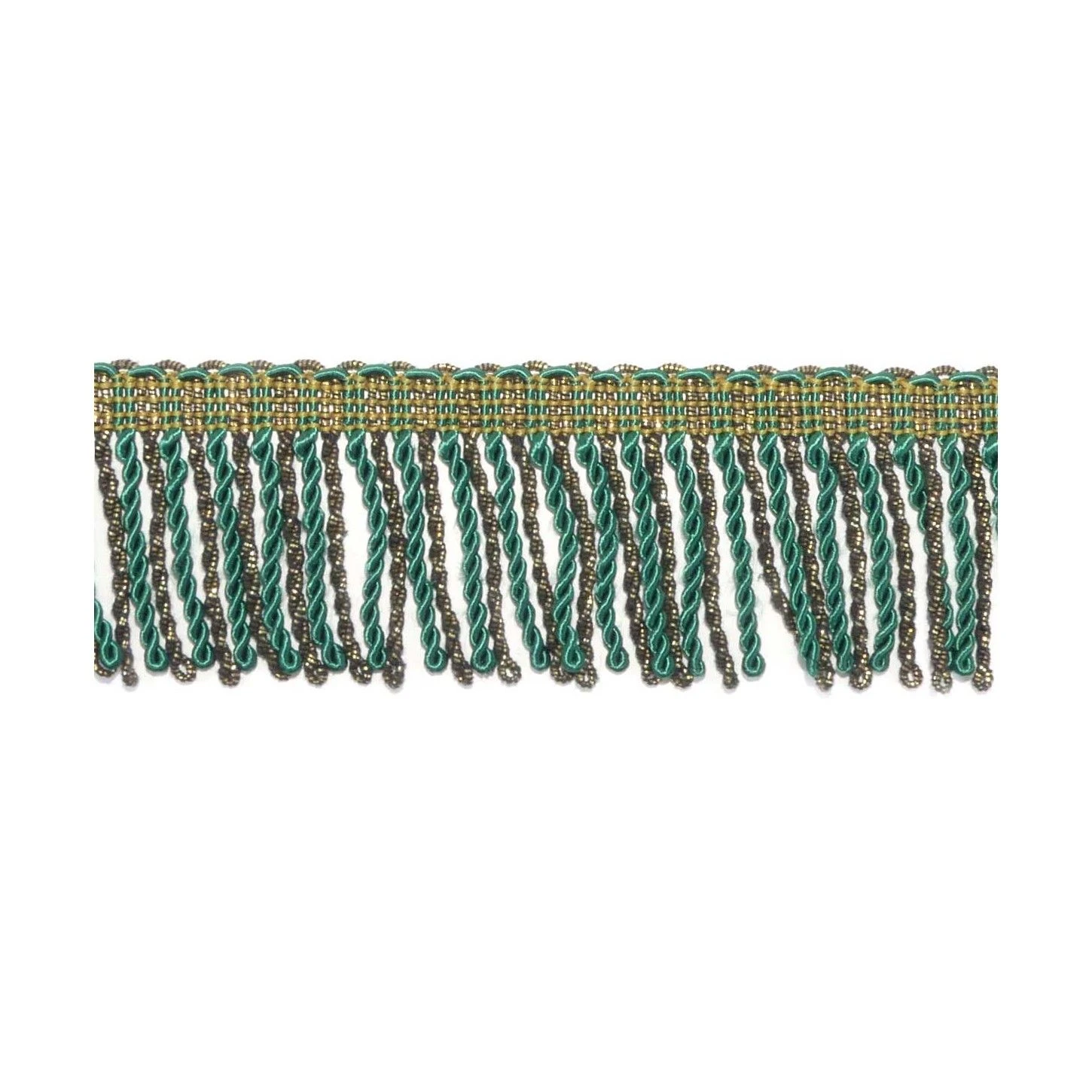 Fleco Rapacejo Con Rayón Color Y Oro Viejo 5cm. Varios Colores 3 Fleco Rapacejo Con Rayón Color Y Oro Viejo 5cm. Varios Colores