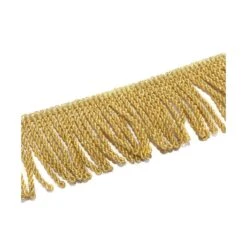 Fleco Retorcido Glasé Oro 4cm -Merceria Botton fleco retorcido glase oro 4cm 1