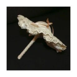 Flor Para Arras Con Raso Y Bolillo 20cm -Merceria Botton flor arras raso bolillo 20cm 2