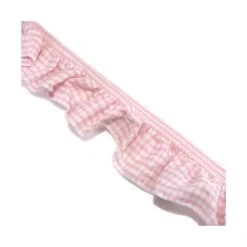 Fruncido Elástico De Cuadros Vichy 25mm. Varios Colores 5 Fruncido Elástico De Cuadros Vichy 25mm. Varios Colores -Merceria Botton fruncido elastico cuadros vichy 25mm 1