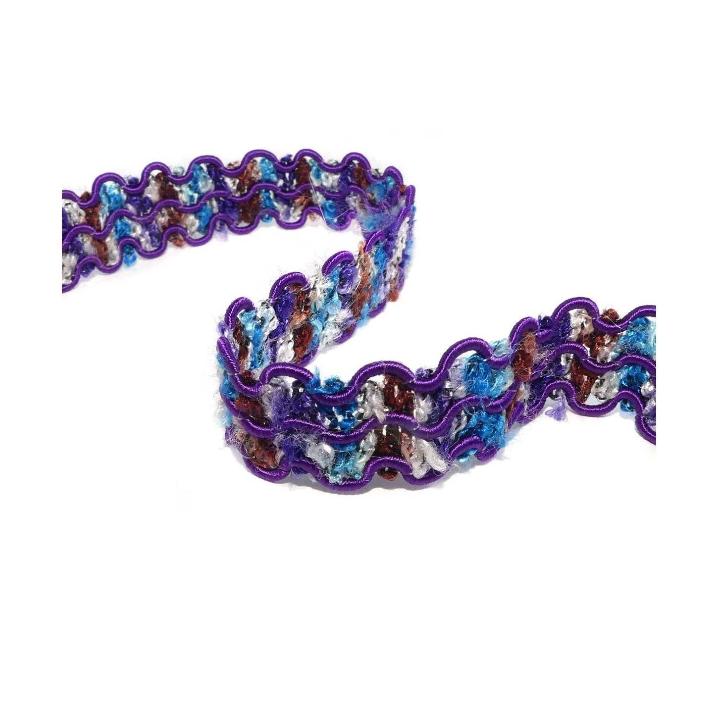 Galón Berguilla Con Lana En Ondas 2cm. Varios Colores 3 Galón Berguilla Con Lana En Ondas 2cm. Varios Colores