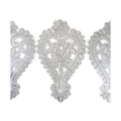 Galón Bordado Cenefa óvalos 17cm. Varios Colores