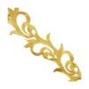 Galón Bordado Termoadhesivo Dorado 7cm. Filigrana -Merceria Botton galon bordado termoadhesivo dorado 7cm filigrana