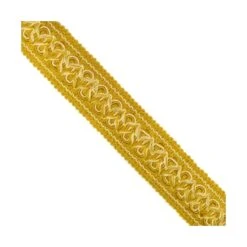 Galón De Decoración Recto Con Ondas 35mm