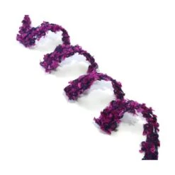 Galón De Hilo Y Lana Con Brillo 2cm. Varios Colores