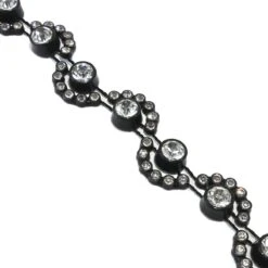 Galón De Strass. Dibujo De Ondas