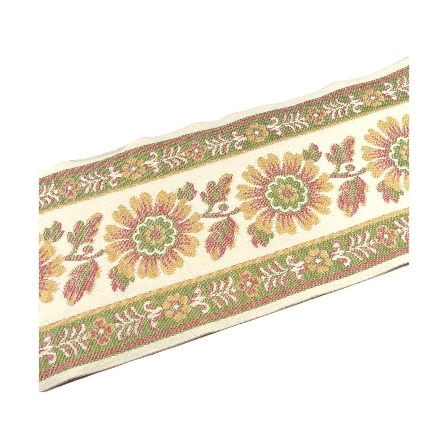 Galón Decorativo Estampado Flores 114mm. Varios Colores 4 Galón Decorativo Estampado Flores 114mm. Varios Colores - Imagen 2