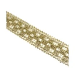 Galón Dorado Medieval Calado 3cm -Merceria Botton galon dorado medieval calado 3cm 1