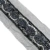 Galón Entredós De Strass Con Rocalla 3cm. Negro -Merceria Botton galon entredos de strass con rocalla 3cm negro