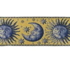 Galón Estampado Sol Y Luna 7cm