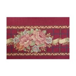 Galón Gobelino Conjunto Floral 175mm. Varios Colores