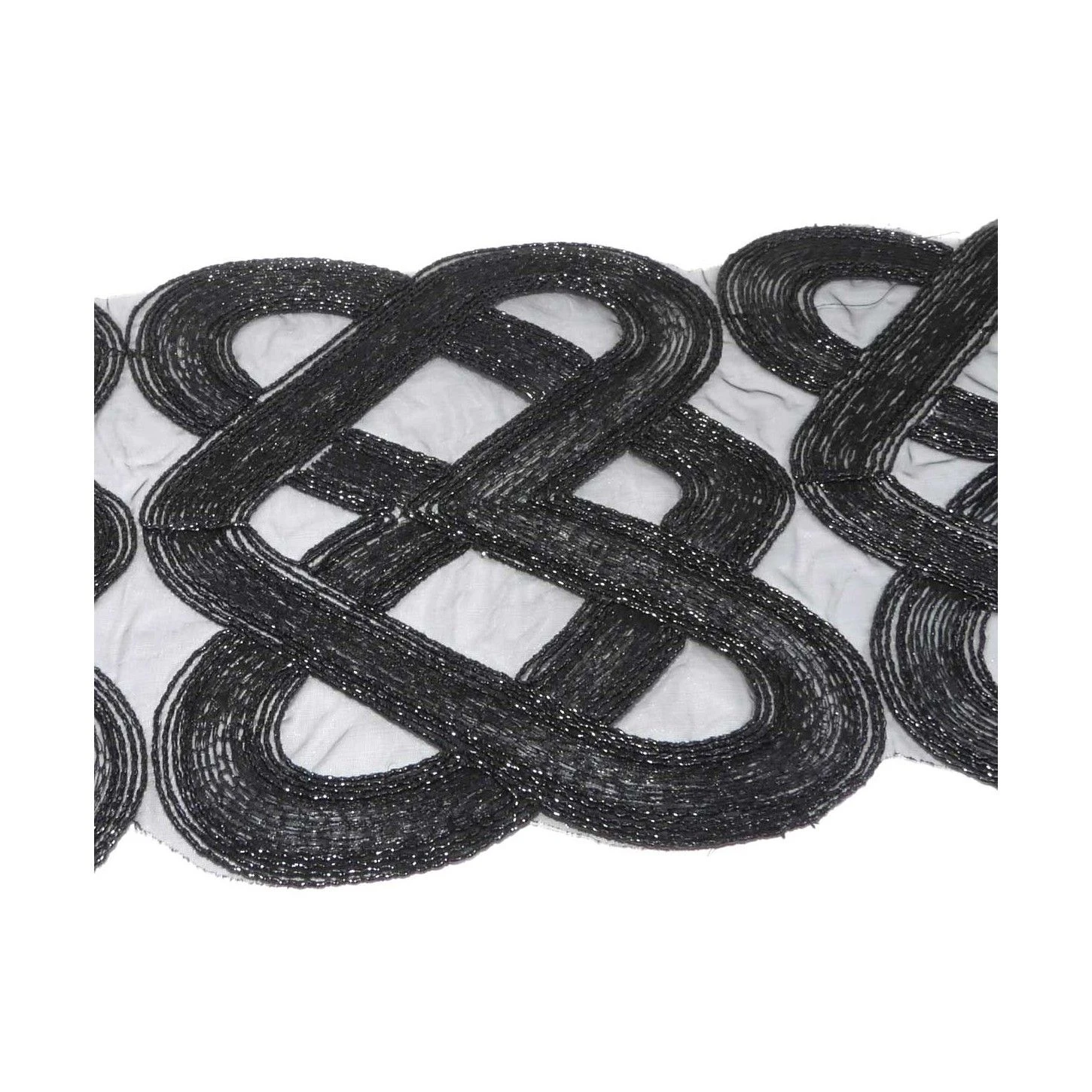 Galón O Entredós Metalizado Espirales 14cm 4 Galón O Entredós Metalizado Espirales 14cm - Imagen 2