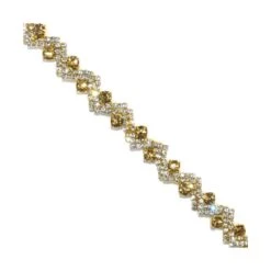 Galón Strass Diseño Zigzag 1cm. Varios Colores -Merceria Botton galon strass diseno zigzag 1cm 1