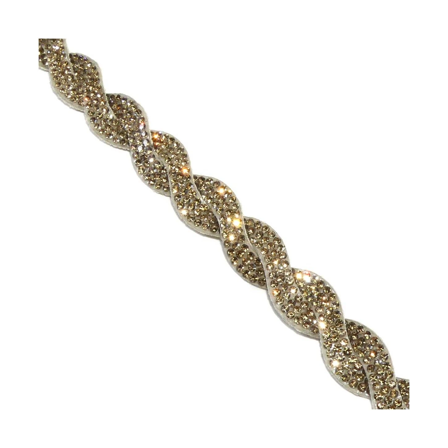 Galón Strass Ondas Separables 1cm. Varios Colores 4 Galón Strass Ondas Separables 1cm. Varios Colores - Imagen 2