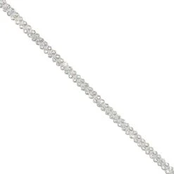 Galón Termo De Strass Con Base Plateada. 1,2m