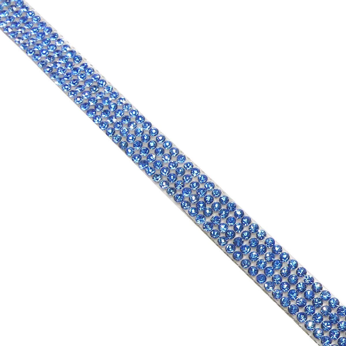 Galón Termoadhesivo Strass Azul Claro. 40cm 4 Galón Termoadhesivo Strass Azul Claro. 40cm - Imagen 2