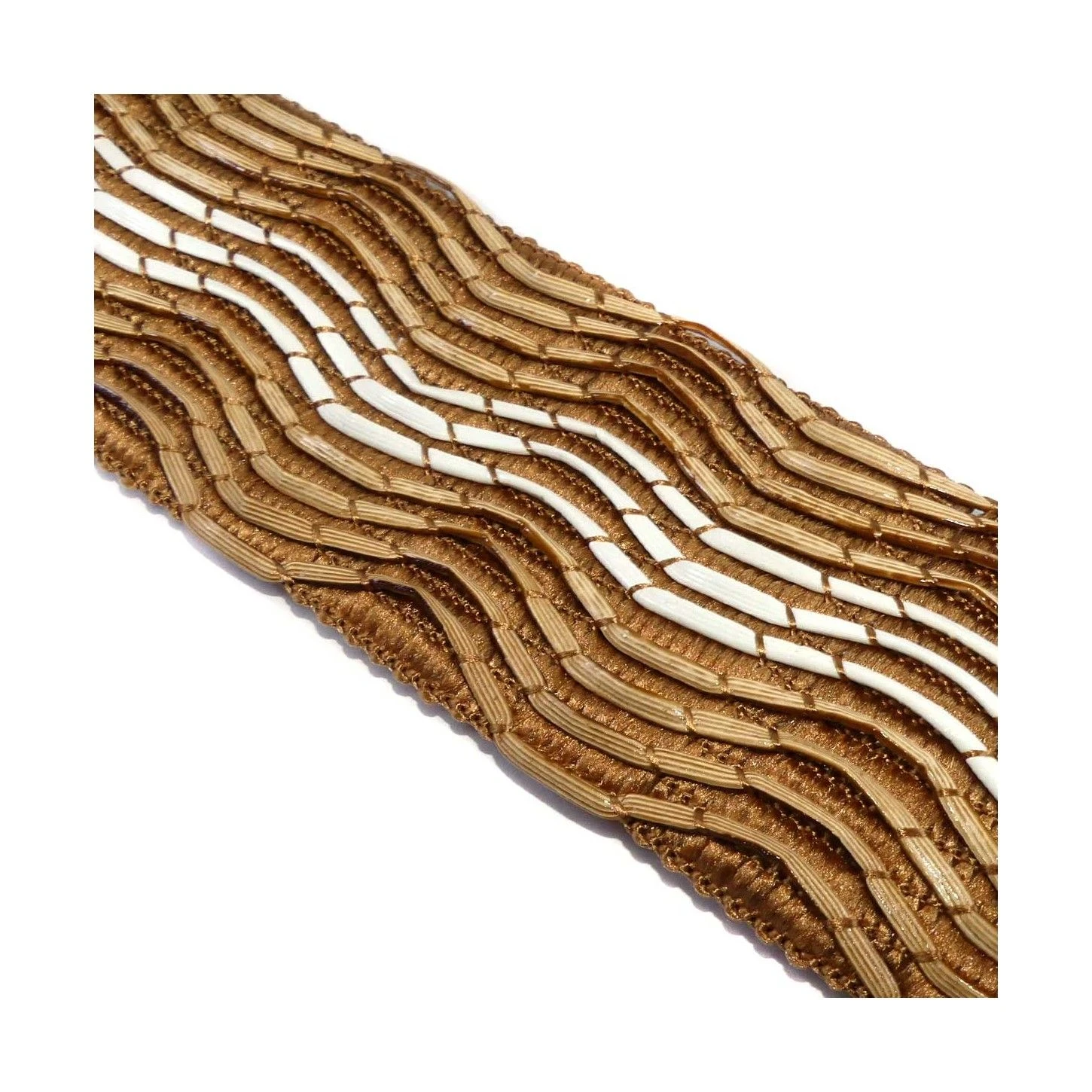 Galón Trenzado De Imicuero 6cm. Varios Colores 4 Galón Trenzado De Imicuero 6cm. Varios Colores - Imagen 2