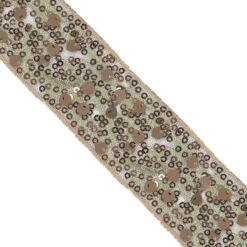 Galón De Lentejuelas 4cm Metalizado. Varios Colores