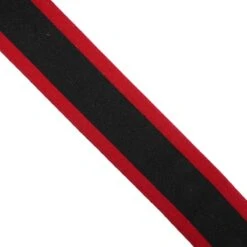 Goma De Rayas 5cm. Rojo Y Negro