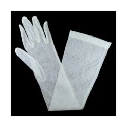 Guante Largo Encaje Puntitos. Varios Colores 7 Guante Largo Encaje Puntitos. Varios Colores -Merceria Botton guante largo encaje puntitos 2