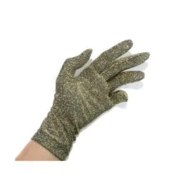 Guantes Fiesta De Lamé Oro Cortos -Merceria Botton guantes fiesta de lame oro cortos 2