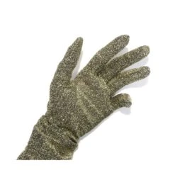 Guantes Fiesta De Lamé Oro Largos -Merceria Botton guantes fiesta de lame oro largos 2