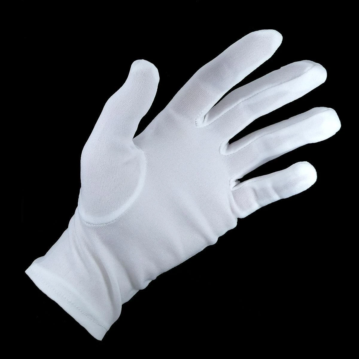 Guantes Helanca En Blanco Para Niño 4 Guantes Helanca En Blanco Para Niño - Imagen 2