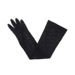Guantes Largos De Encaje Negro 50cm 7 Guantes Largos De Encaje Negro 50cm -Merceria Botton guantes largos encaje negro 50cm 2