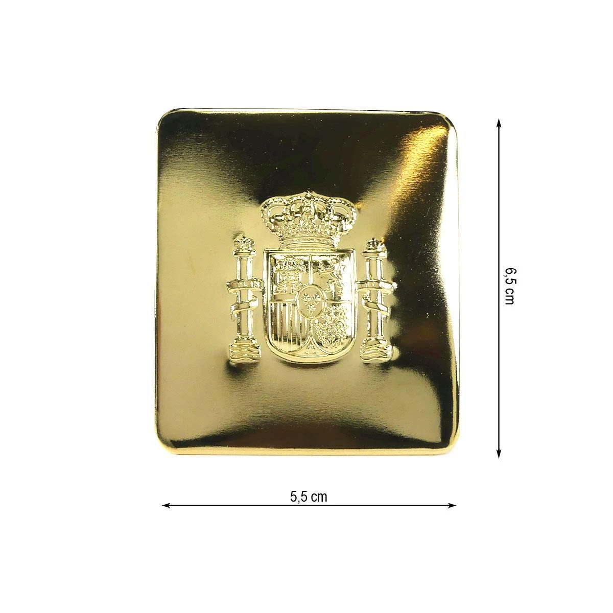 Hebilla Con Escudo Constitución 5,5cm 3 Hebilla Con Escudo Constitución 5,5cm