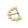 Hebilla Dorada Media Luna Con Perlas 38mm 1 Hebilla Dorada Media Luna Con Perlas 38mm -Merceria Botton hebilla dorada media luna perlas 38mm