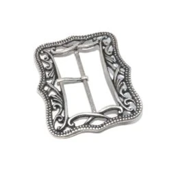 Hebilla Metal Decorativa De época Plata Vieja 6cm. Génova 5 Hebilla Metal Decorativa De época Plata Vieja 6cm. Génova -Merceria Botton hebilla metal decorativa de epoca plata vieja 6cm genova 1