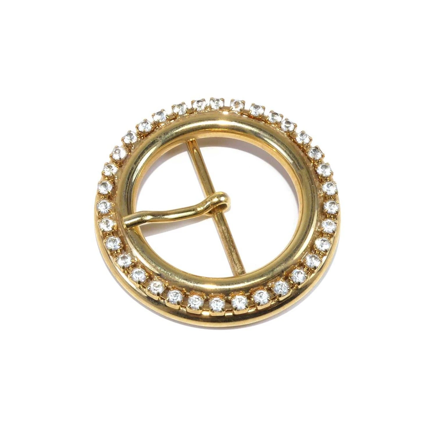 Hebilla De Metal Oro Con Strass 4cm 3 Hebilla De Metal Oro Con Strass 4cm