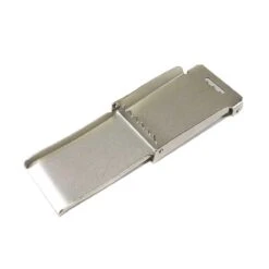 Hebilla Para Cinturón Plata 3cm. Diseño Cepo -Merceria Botton hebilla para cinturon plata 3cm diseno cepo 2