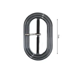 Hebilla Plástica Ovalada 5cm. Varios Colores