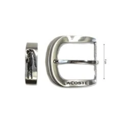 Hebilla Plata Para Cinturón Marca 4cm