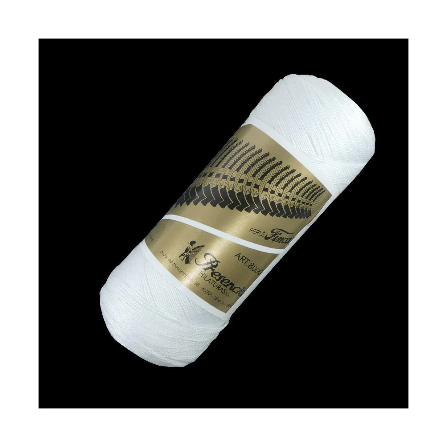 Hilo De Perlé Del Nº12 100gr. Blanco 3 Hilo De Perlé Del Nº12 100gr. Blanco