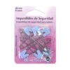 Imperdibles De Seguridad 6 Unidades. Varios Colores -Merceria Botton imperdibles de seguridad 6 unidades colores