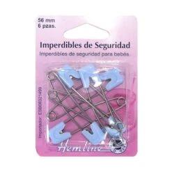 Imperdibles De Seguridad 6 Unidades. Varios Colores