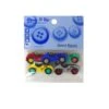 Kit 5 Botones Forma Coche Colores 1 Kit 5 Botones Forma Coche Colores -Merceria Botton kit 5 botones forma coche colores