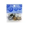 Kit 5 Botones Forma De Cabezas De Gatos Variadas 2 Kit 5 Botones Forma De Cabezas De Gatos Variadas -Merceria Botton kit 5 botones forma de cabezas de gatos variadas