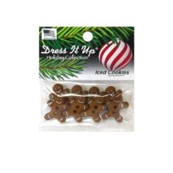 Kit 8 Botones Galletas Navidad