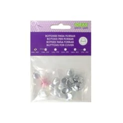 Kit Botones Para Forrar Cosidos Por Abajo. Varios Tamaños