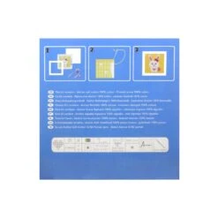 Kit De Medio Punto Conejo Blanco -Merceria Botton kit de medio punto conejo blanco 1