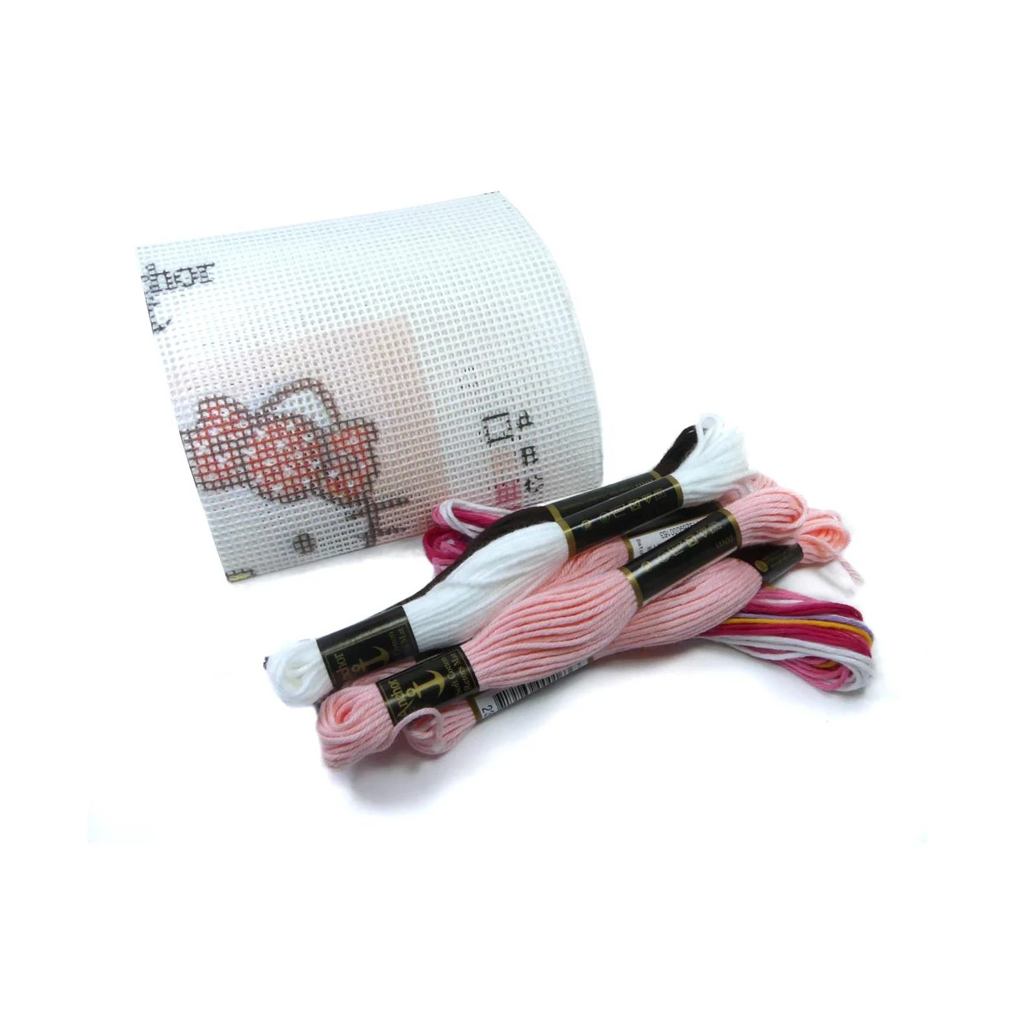 Kit De Medio Punto Hello Kitty. I Love Cakes 4 Kit De Medio Punto Hello Kitty. I Love Cakes - Imagen 2