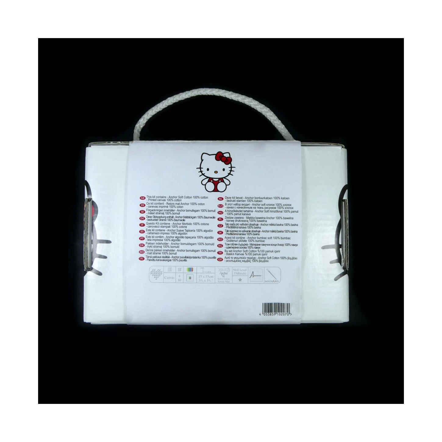 Kit De Medio Punto Hello Kitty. I Love Cakes 5 Kit De Medio Punto Hello Kitty. I Love Cakes - Imagen 3