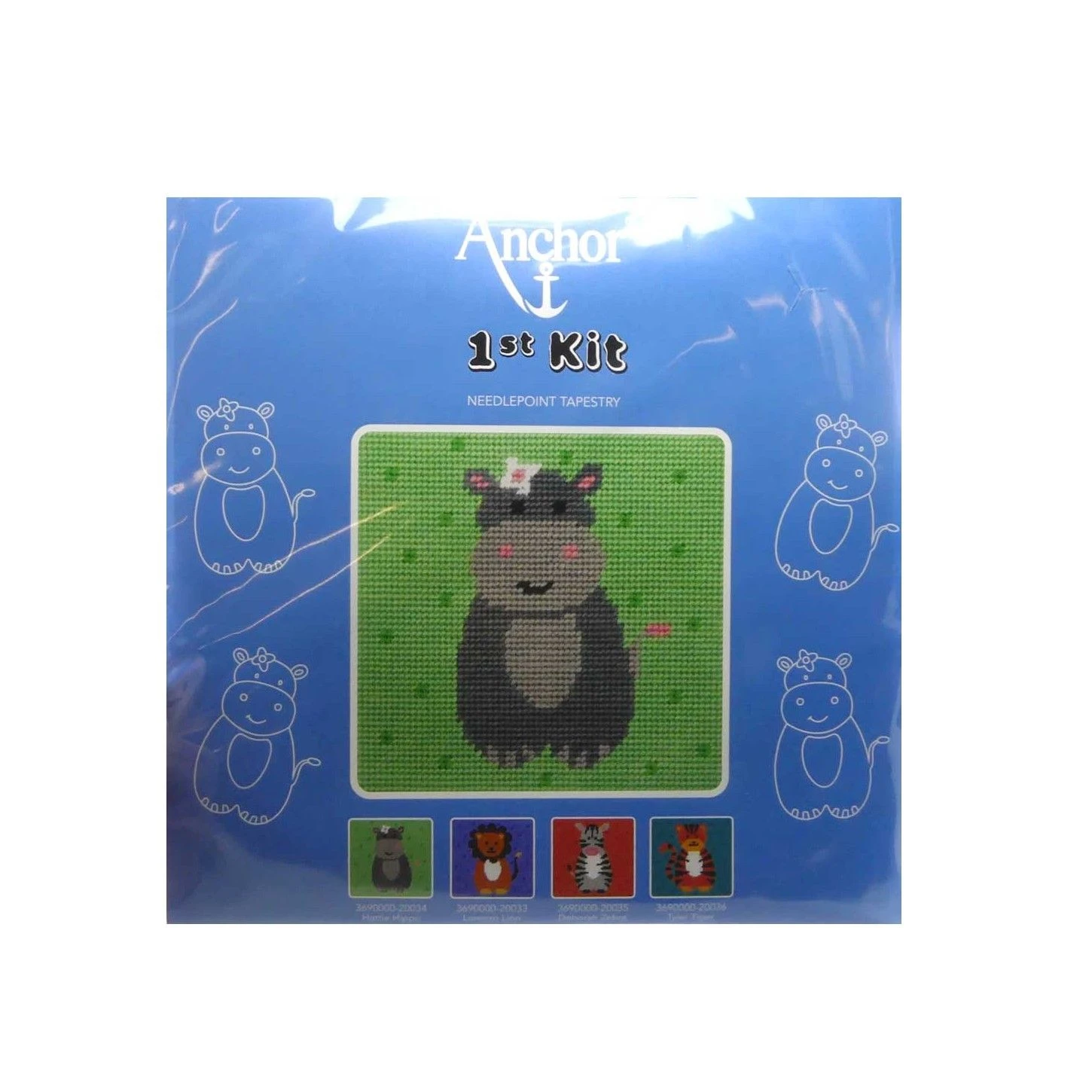 Kit De Medio Punto Hipopótamo 3 Kit De Medio Punto Hipopótamo