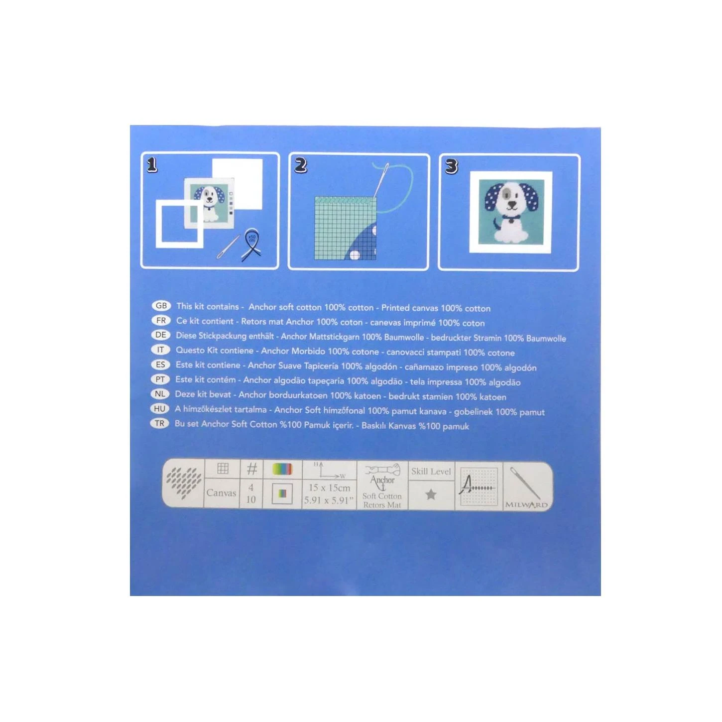 Kit De Medio Punto Perro 4 Kit De Medio Punto Perro - Imagen 2