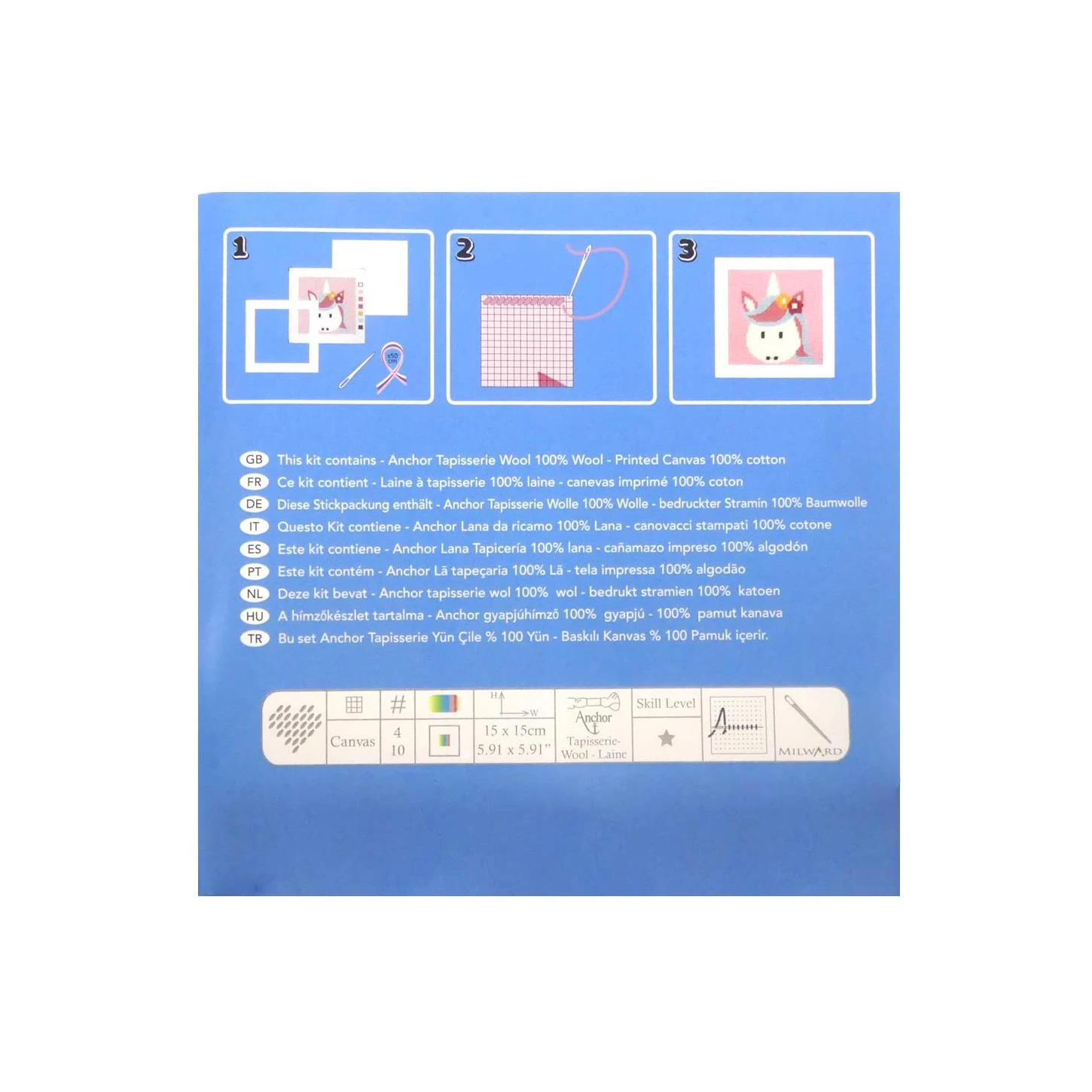 Kit De Medio Punto Unicornio 4 Kit De Medio Punto Unicornio - Imagen 2