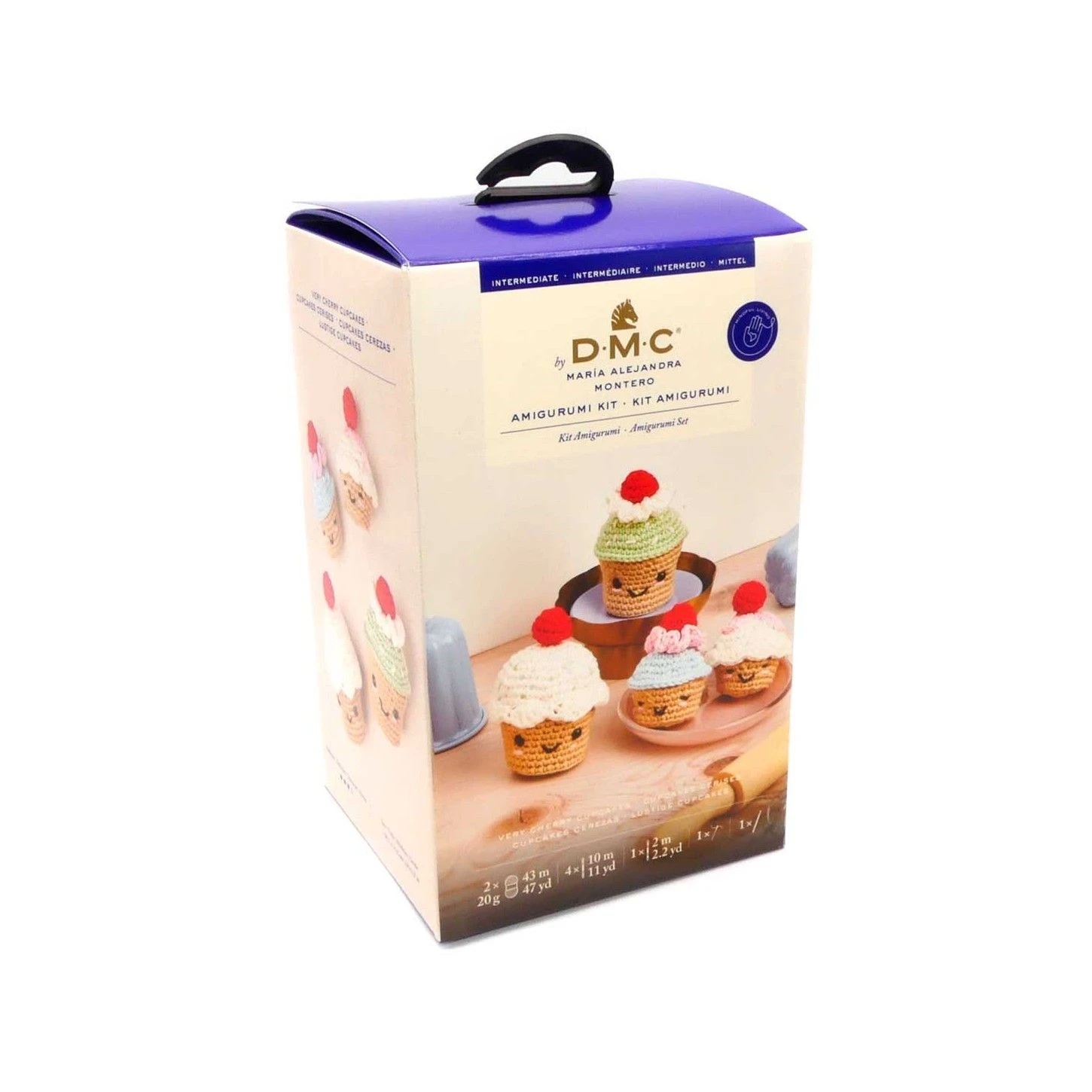 Kit Para Crochet Amigurumis Cupcakes 3 Kit Para Crochet Amigurumis Cupcakes