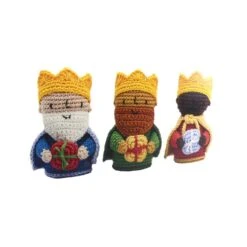 Kit Para Crochet Amigurumis Reyes Magos 5 Kit Para Crochet Amigurumis Reyes Magos -Merceria Botton kit para crochet amigurumis reyes magos 1